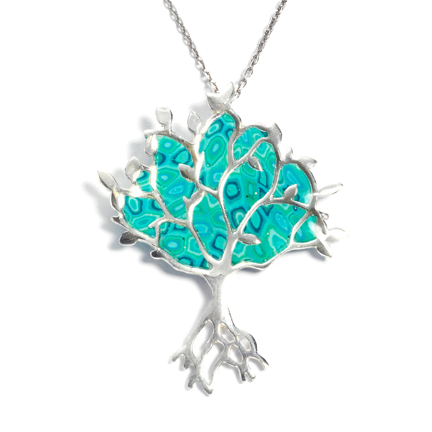 925 Sterling Silver Tree of Life Necklace Pendant